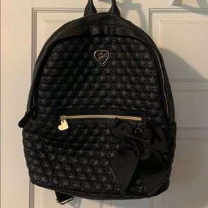 Like new! Designer Betsey Johnson backpack